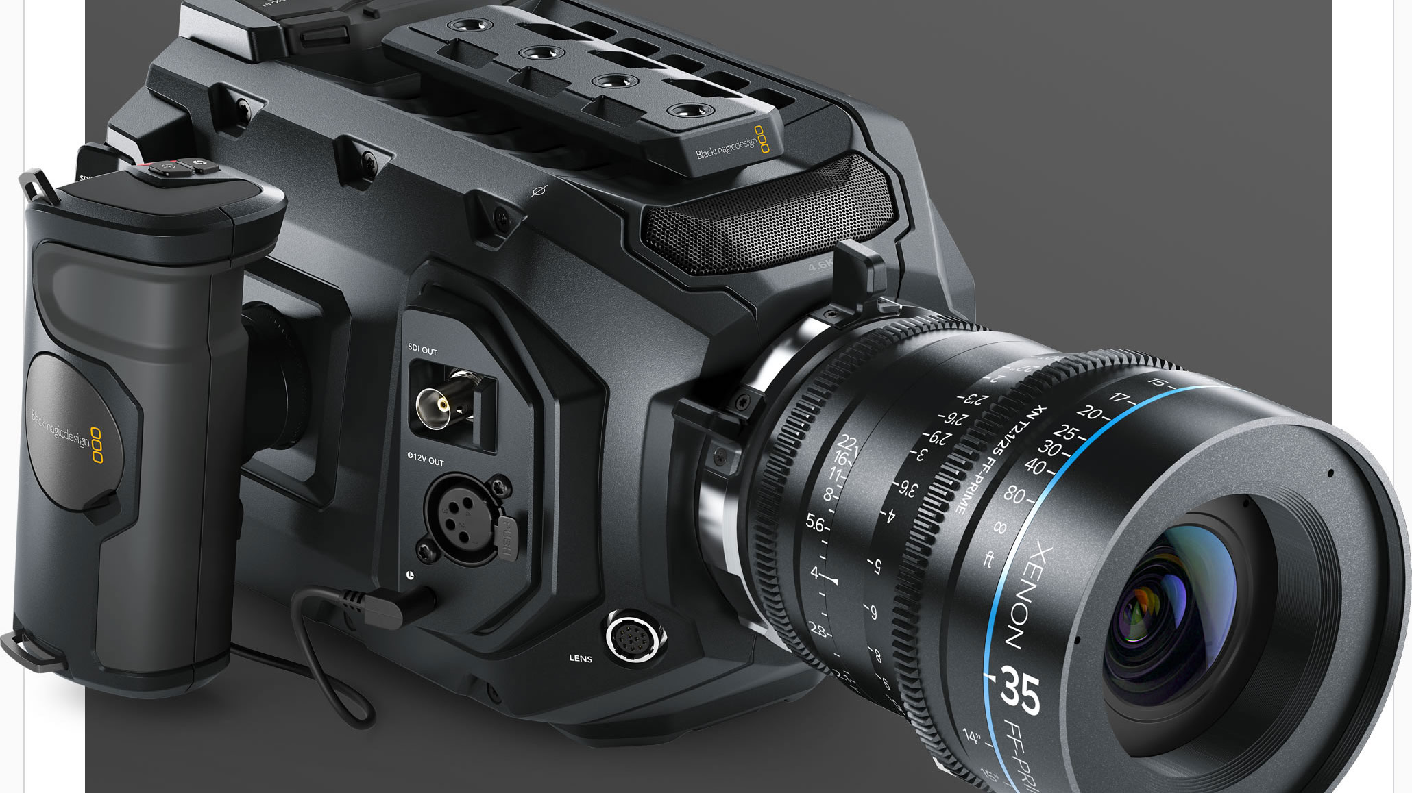 Blackmagic Design announces Blackmagic URSA with 10-inch screen: Digital  Photography Review