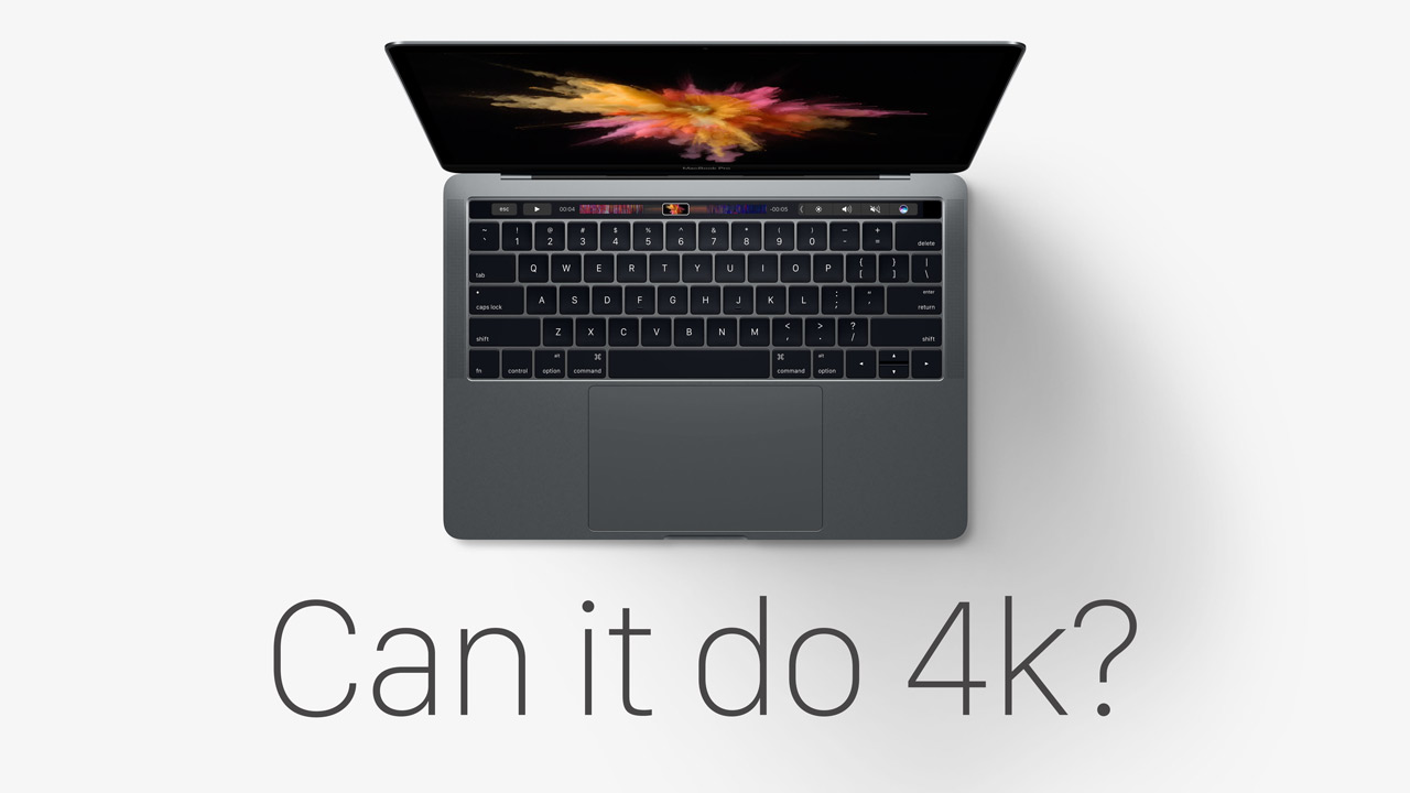 mac computers for 4k editing