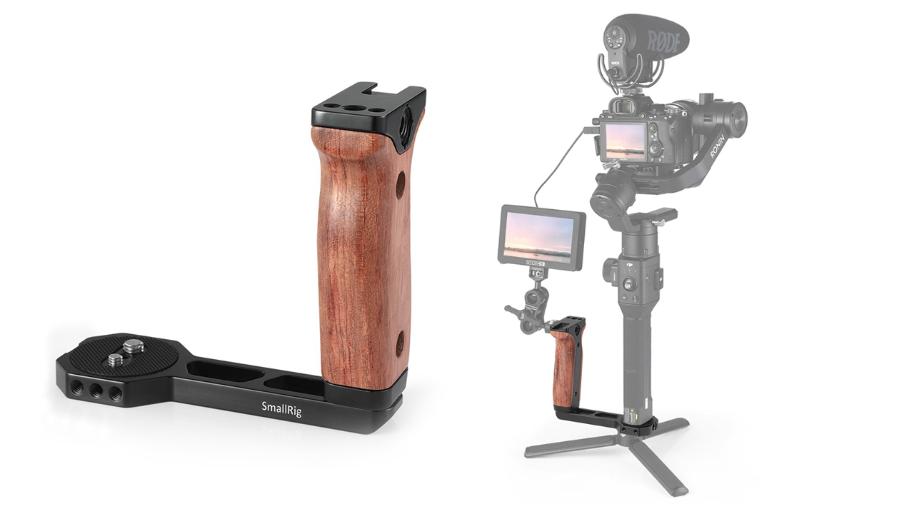 SmallRig Accessories for the DJI Ronin-S – Mounting Solutions and Wooden Handle |
