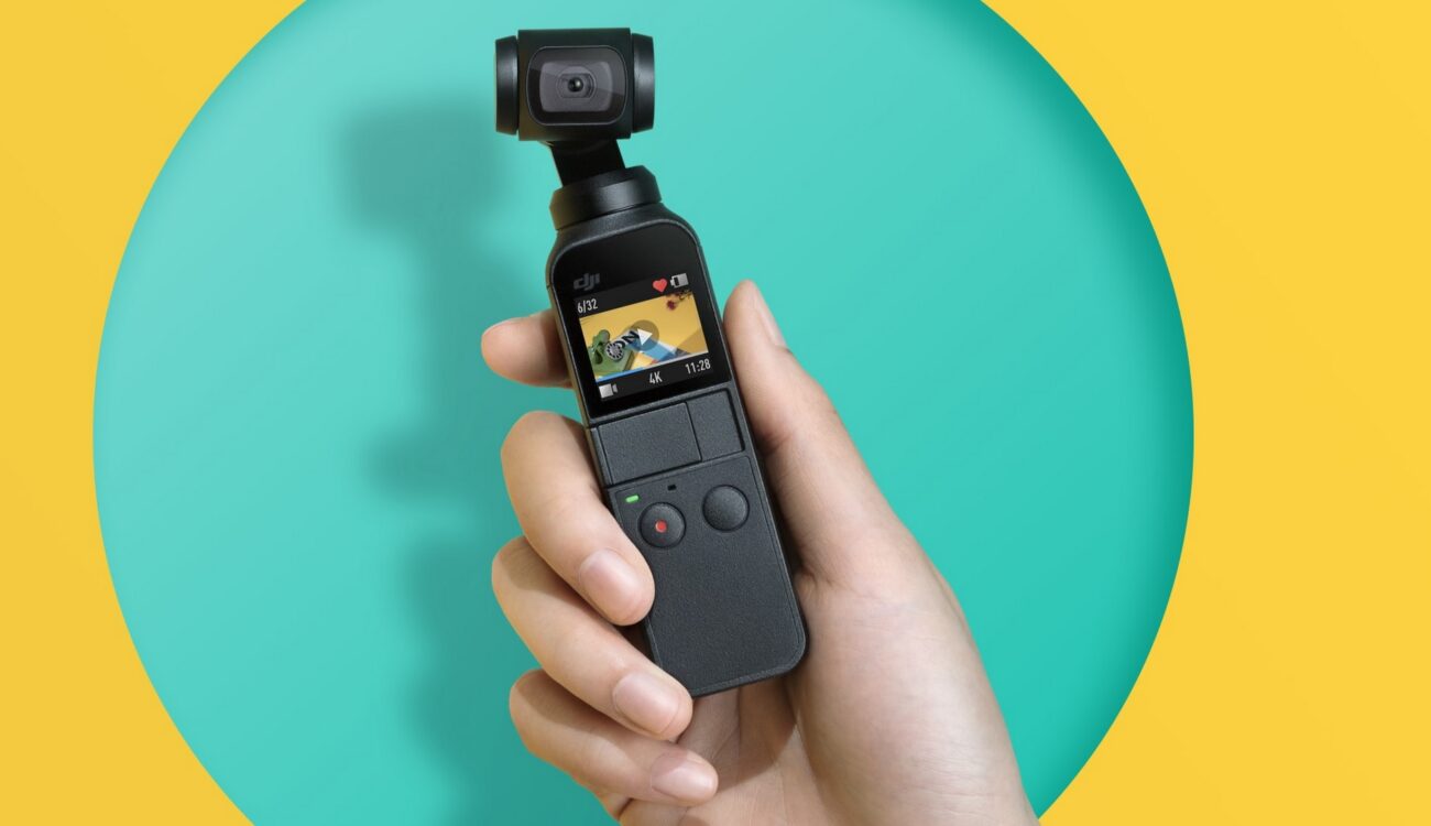 DJI Osmo Pocket - Tiny 3-Axis Stabilized Camera with 4K 60fps