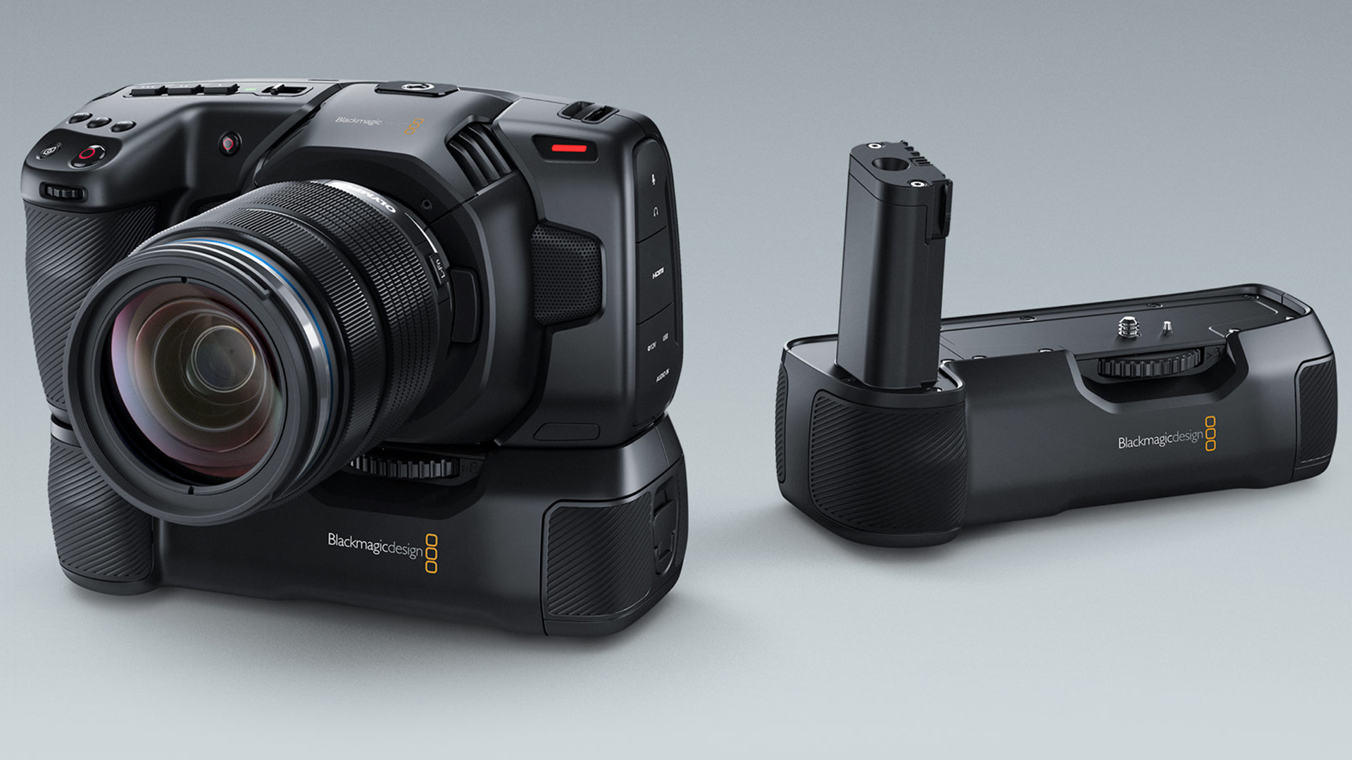 毎日の売上 MemoGraph Blackmagic Pocket Cinema Camera 4K/6K用 バッテリーグリップ CINEC ビデオ カメラ FONDOBLAKA