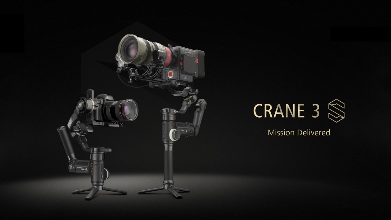 Zhiyun CRANE 3S Gimbal Announced - Higher Payload for Cinema Cameras | CineD