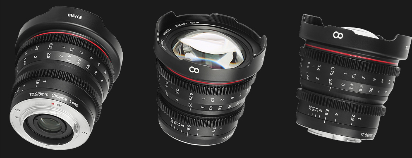 MEIKE 8mm T2.9 Cine Mini Prime Lens Announced | CineD