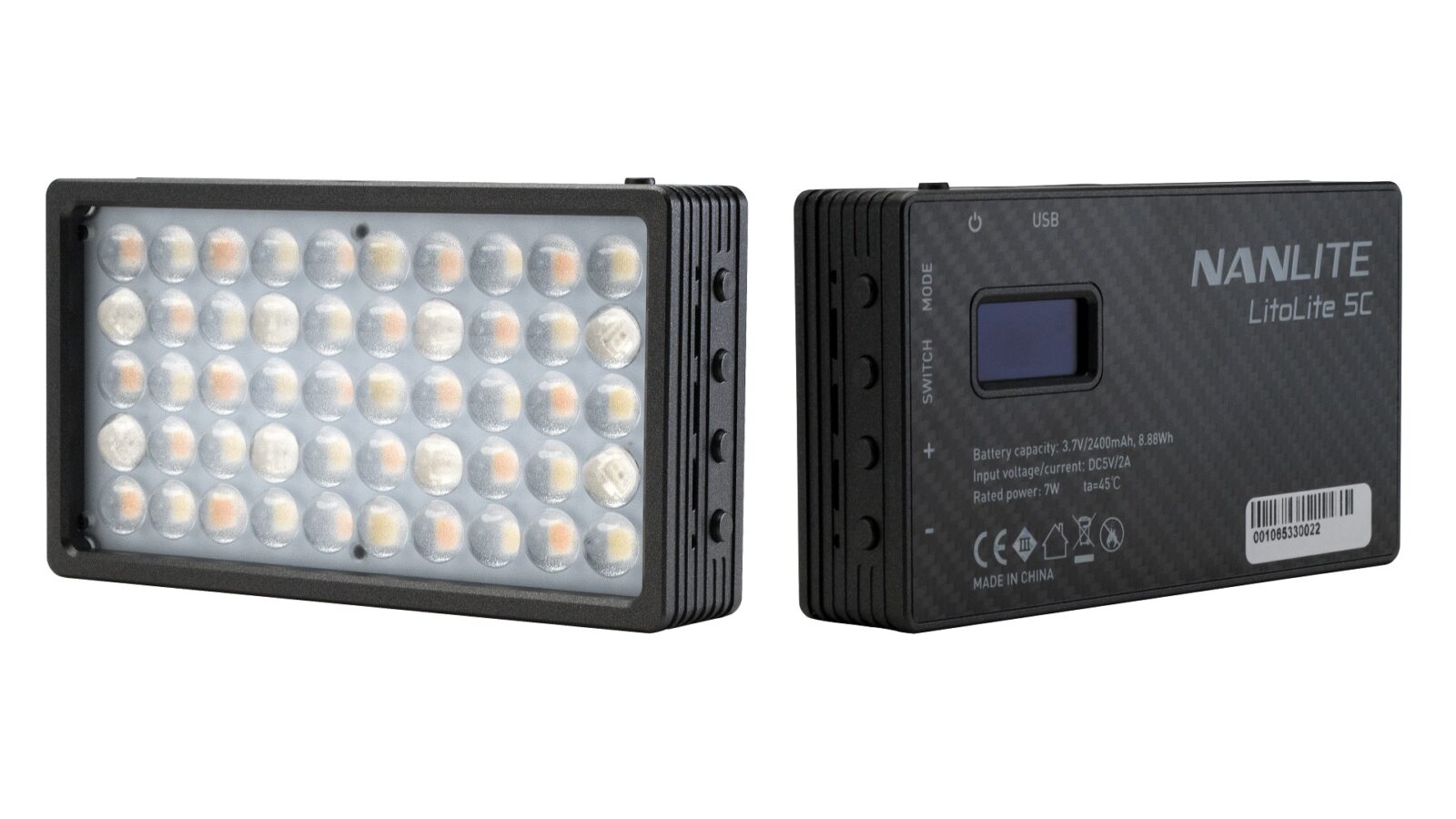 nanlite litolite 5c rgbww mini led panel