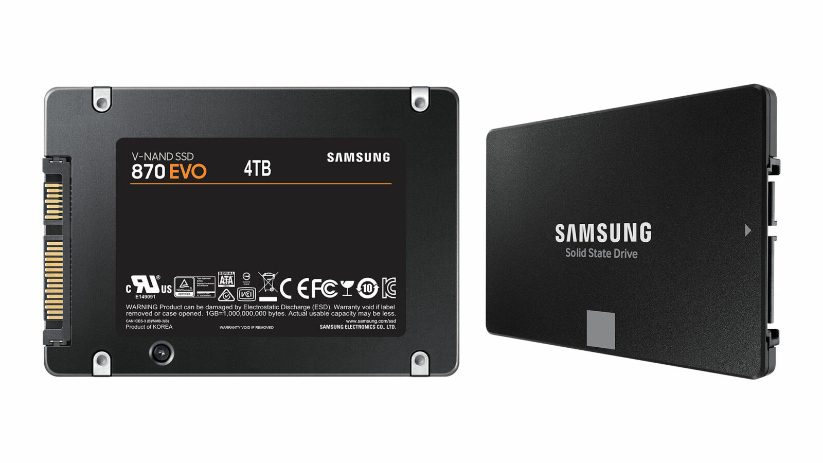 Сравнение ssd samsung 860 evo и 870 evo