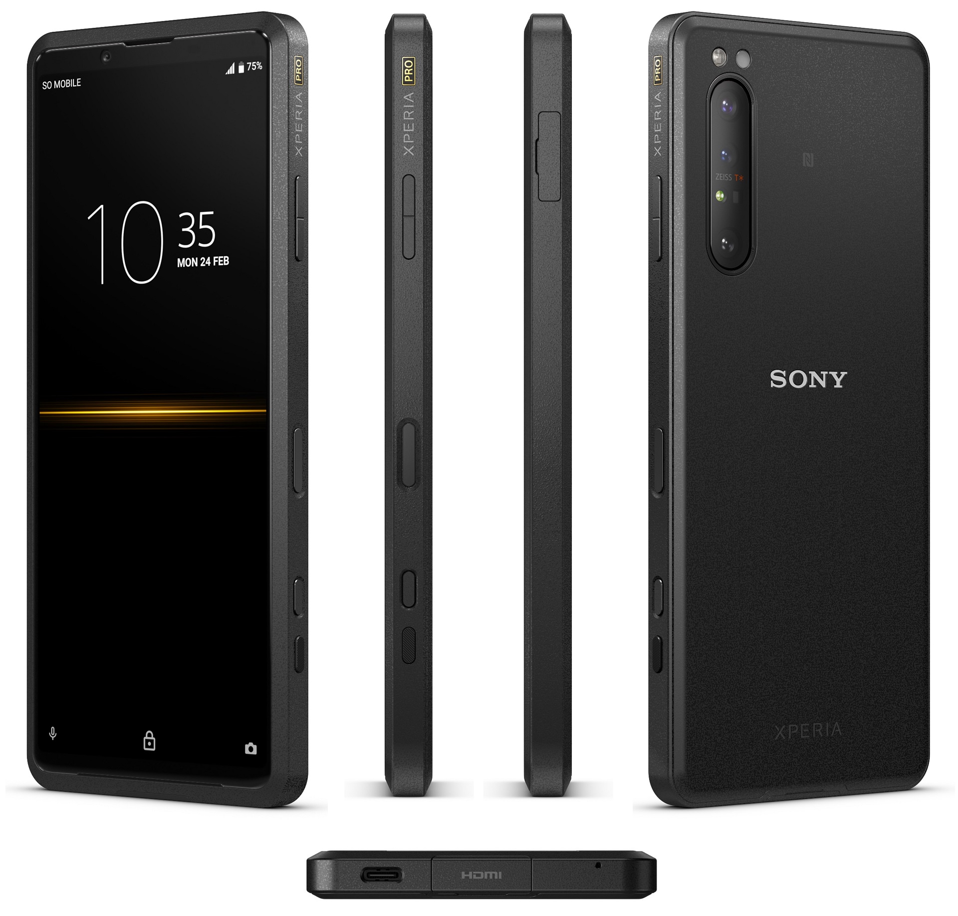 Grof rollen Broederschap Sony Xperia PRO Announced - HDMI Port and 5G mmWave | CineD