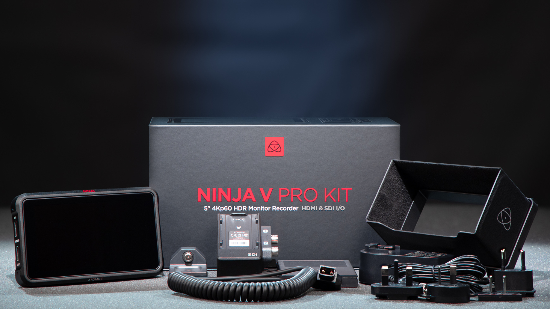 本物保証2024ATOMOS　Ninja V + Pro Kit　8k 撮影対応　ライセンス付き プロ用、業務用