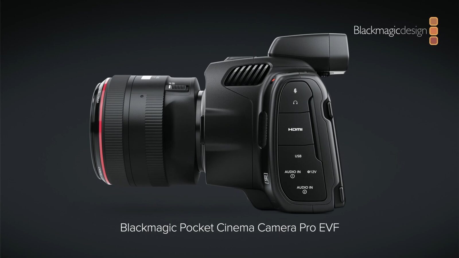 Blackmagic Pocket Cinema Camera 6K Pro with Builtin NDs & Tiltable