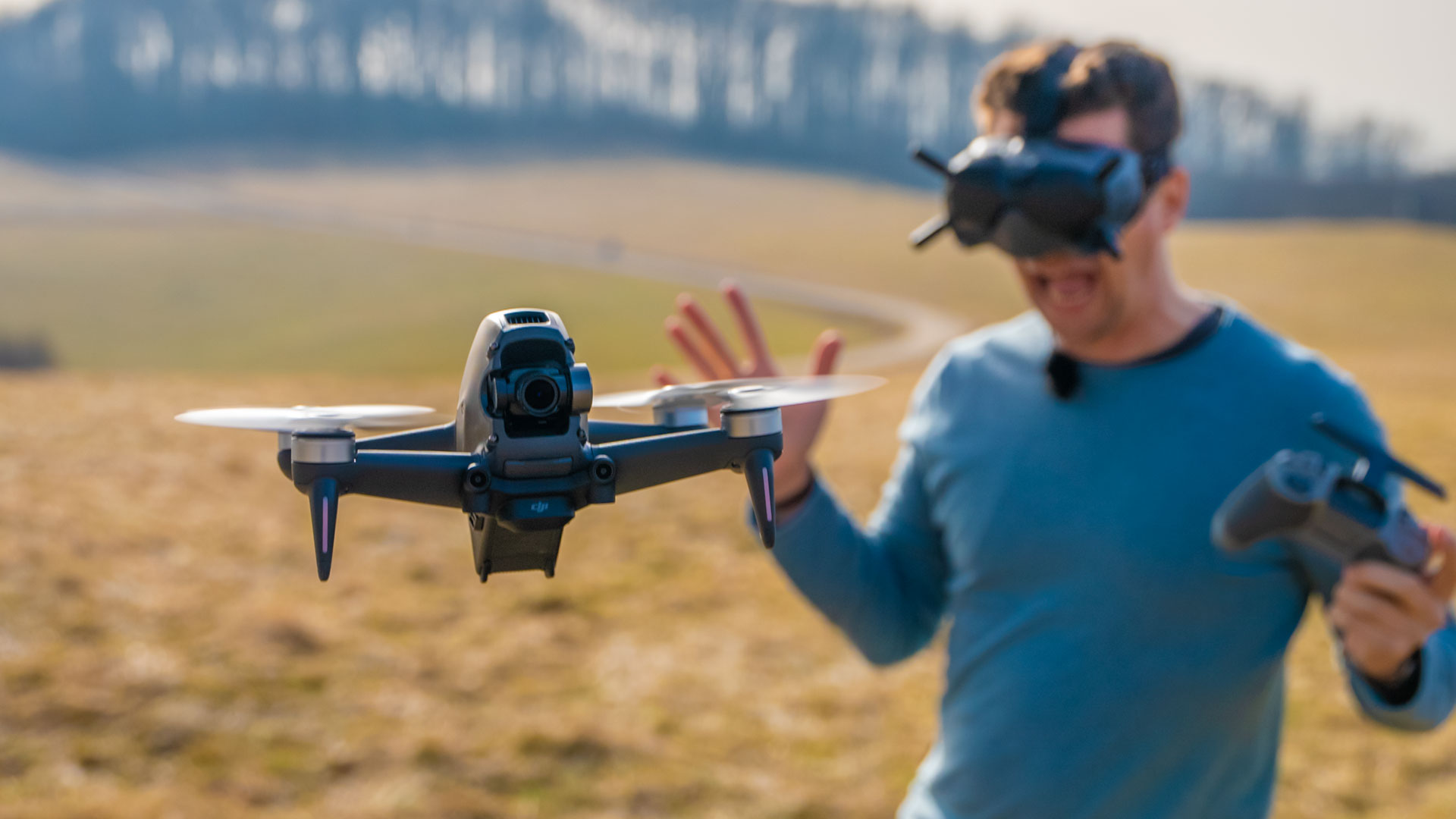 DJI lanza el FPV, su primer dron con gafas para volarlo como si fuésemos en  él