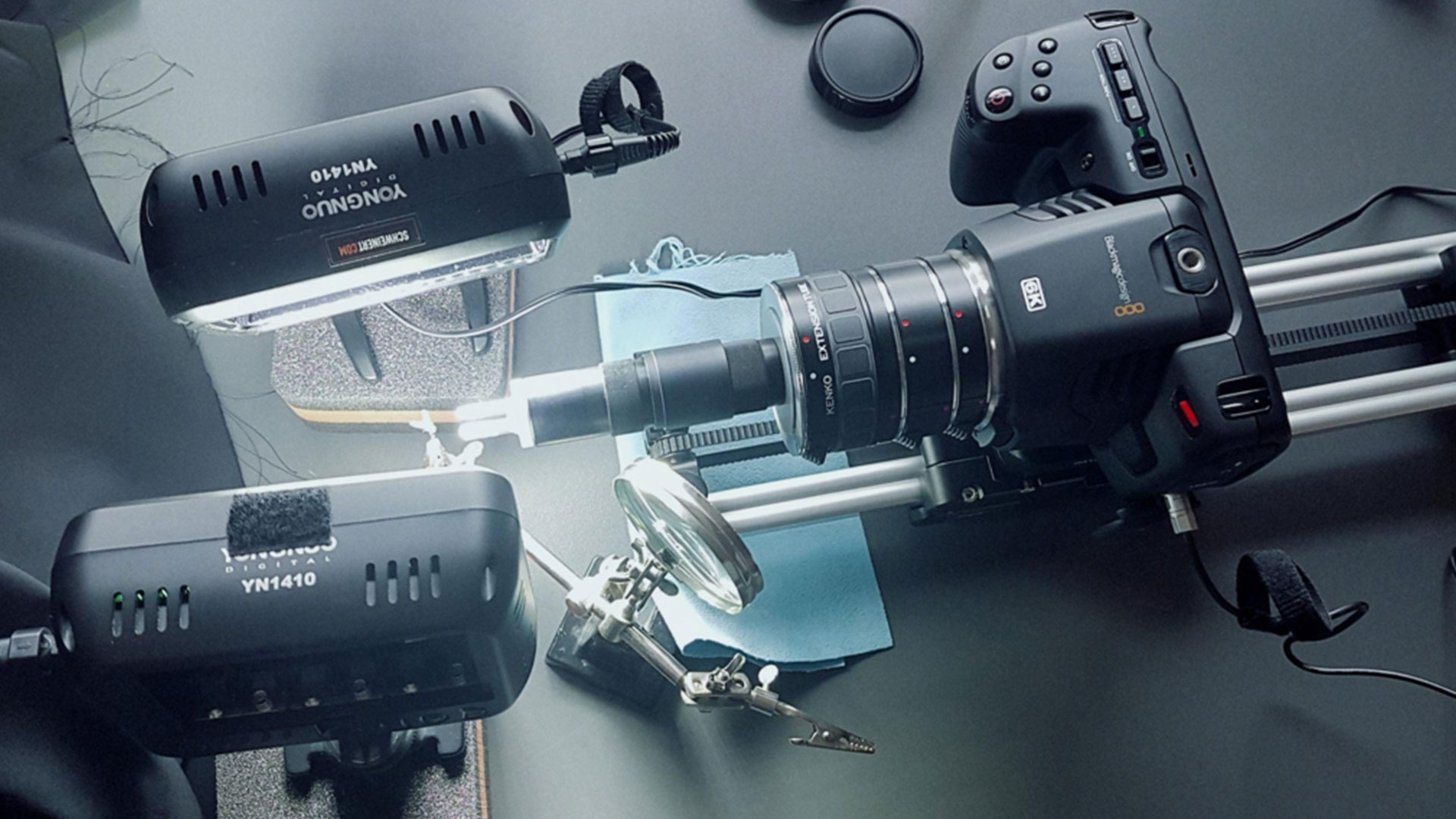 Adapt Microscope Lenses to the BMPCC 6K for Impressive Macro Shots