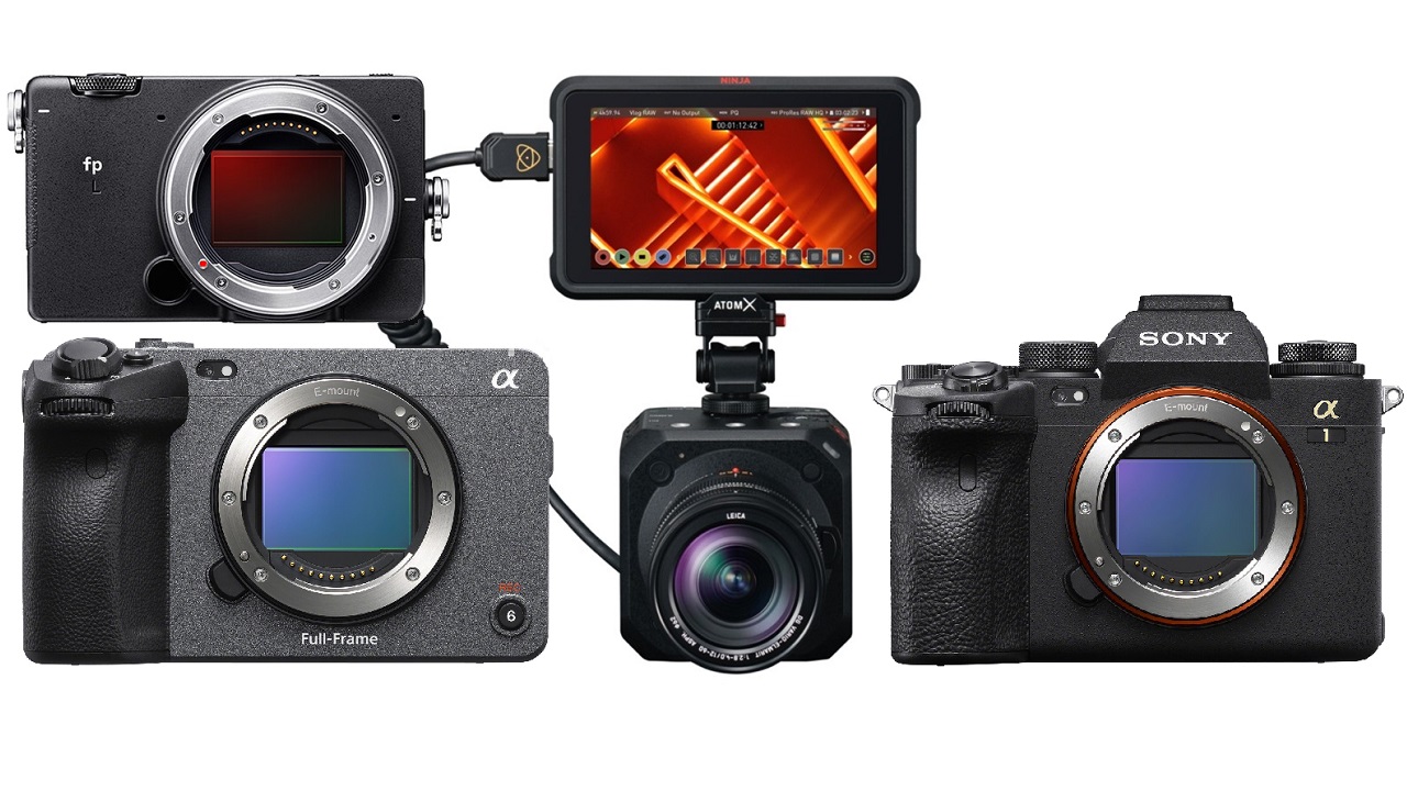 El Atomos Ninja V obtiene soporte ProRes RAW para las cámaras Panasonic  BGH1, Sony Alpha 1, FX3 y SIGMA fp L