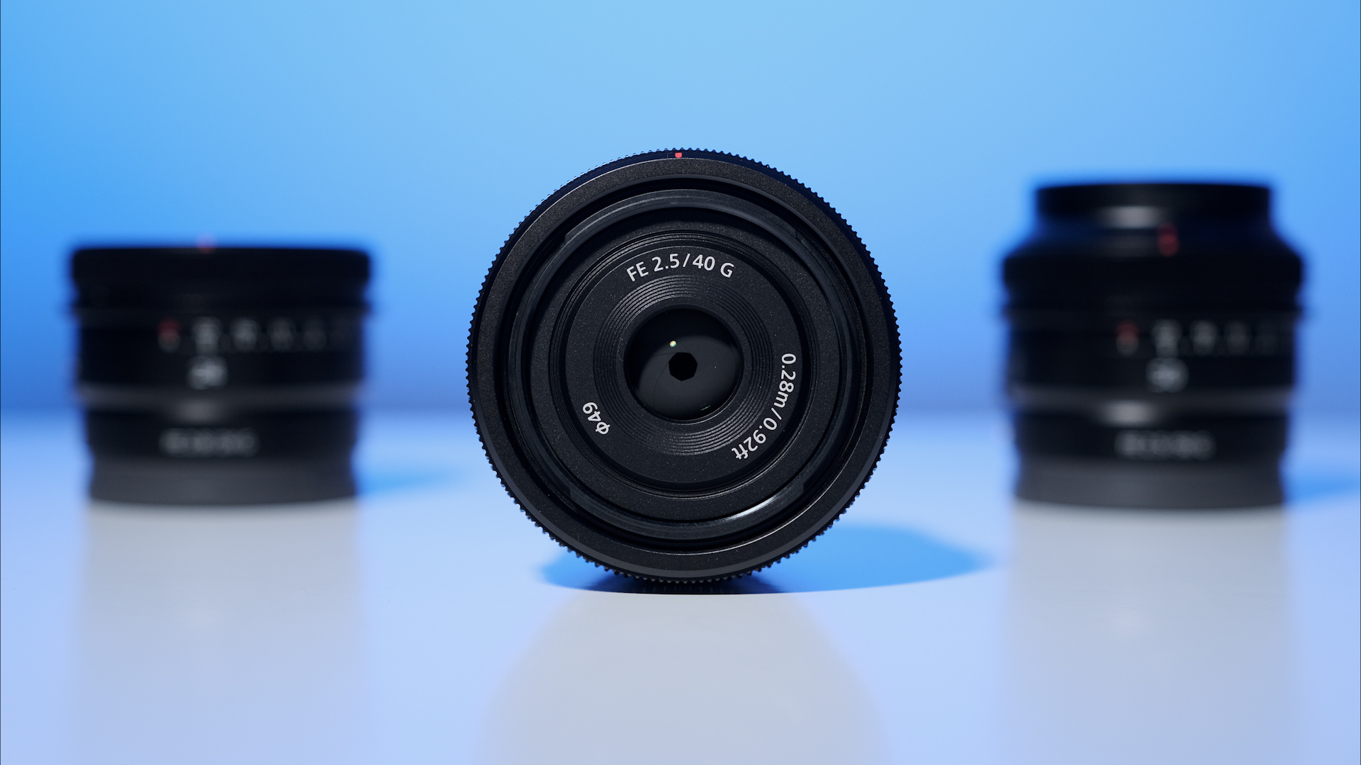 Sony 24mm F2.8 G, 40mm F2.5 G and 50mm F2.5 G – New Compact Lenses