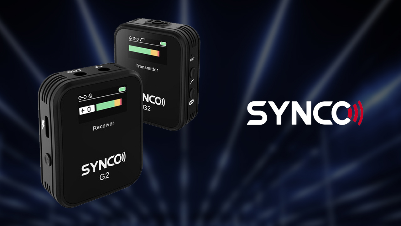 Synco G2 - ディスプレイ一体型の低価格ワイヤレス・ラベリア 