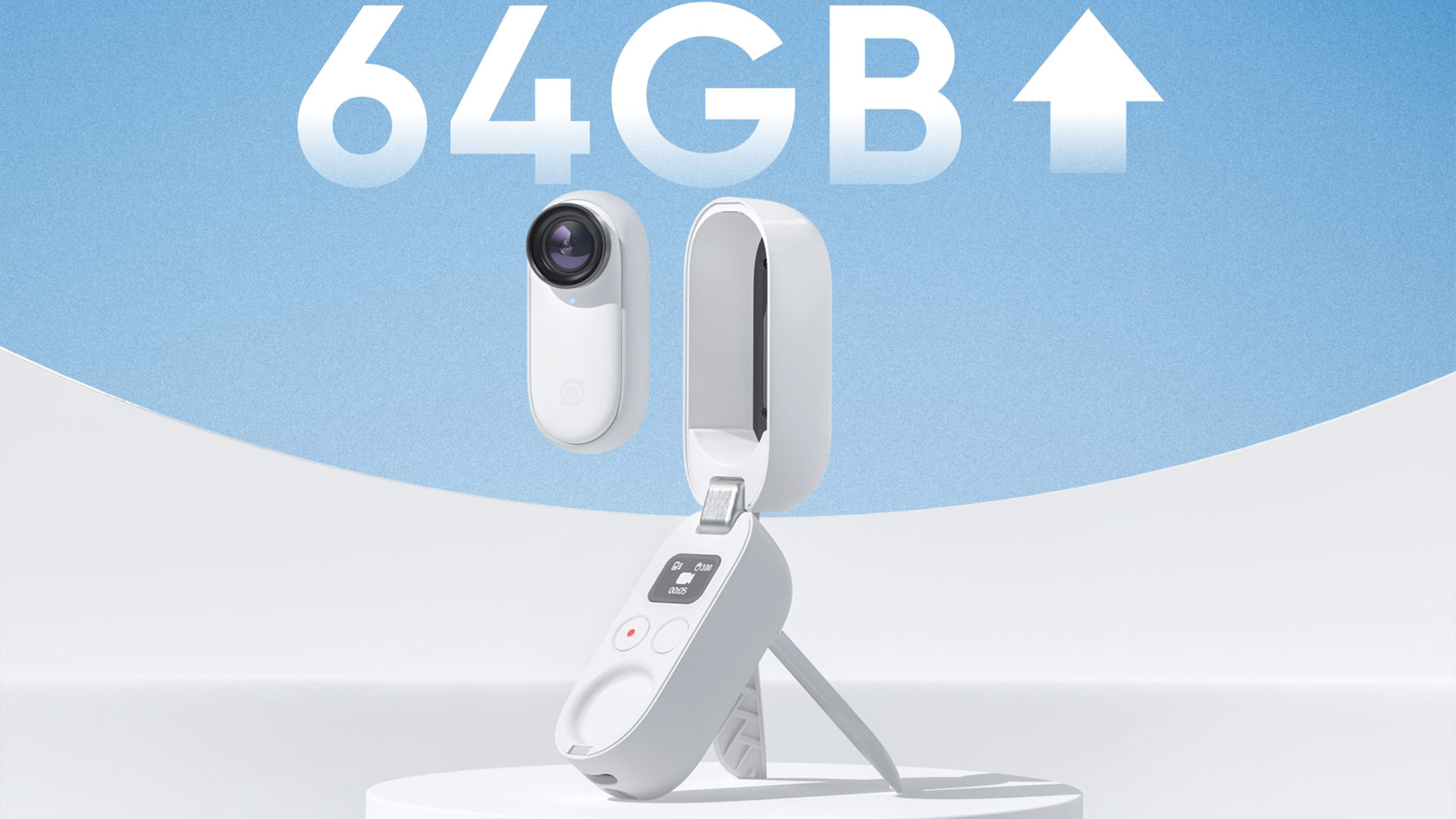 Insta360が「Insta360 GO 2 64GB Edition」を発売 - 内蔵ストレージが2