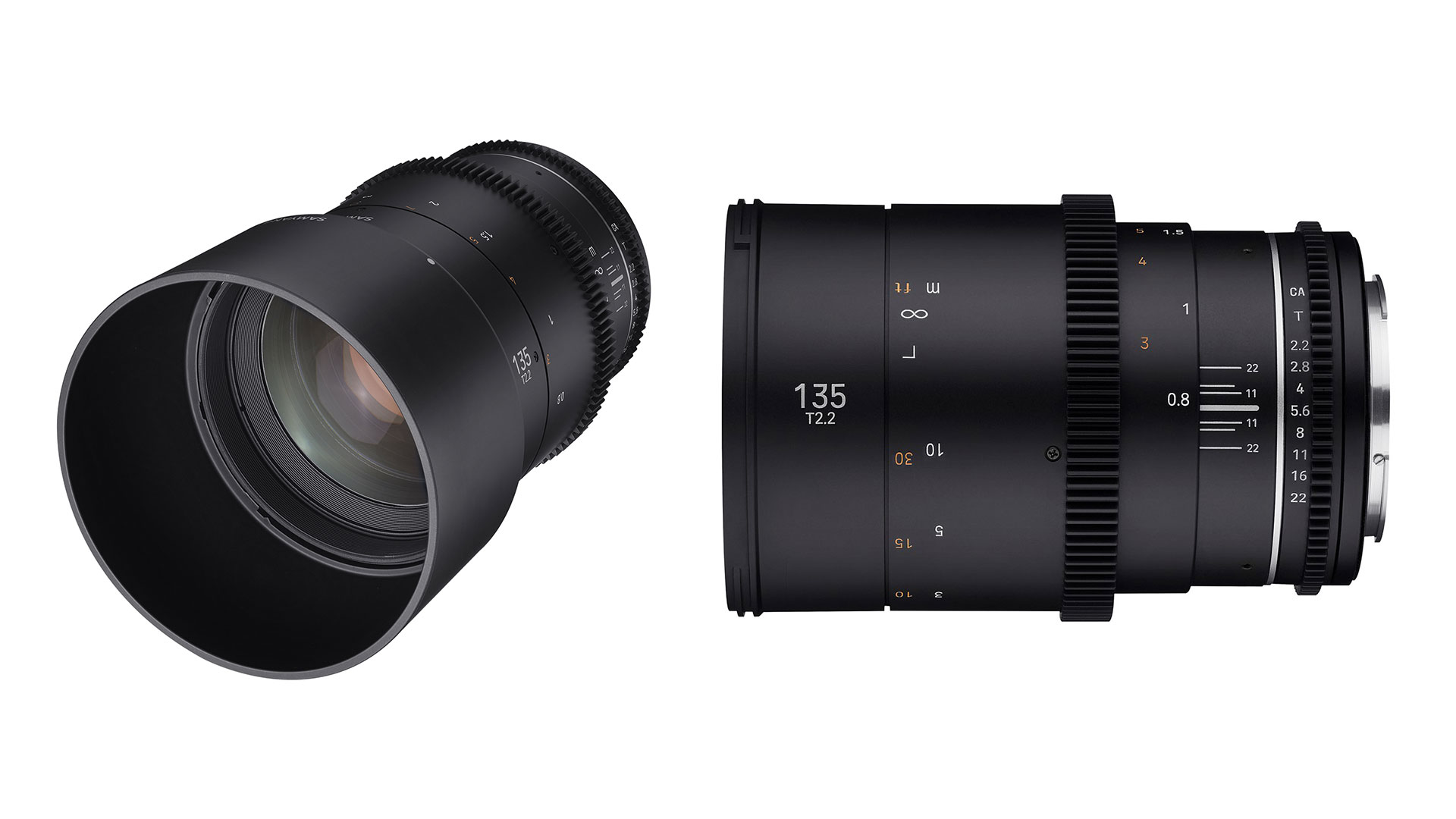 Samyang（サムヤン）が望遠シネレンズ「VDSLR 135mm T2.2