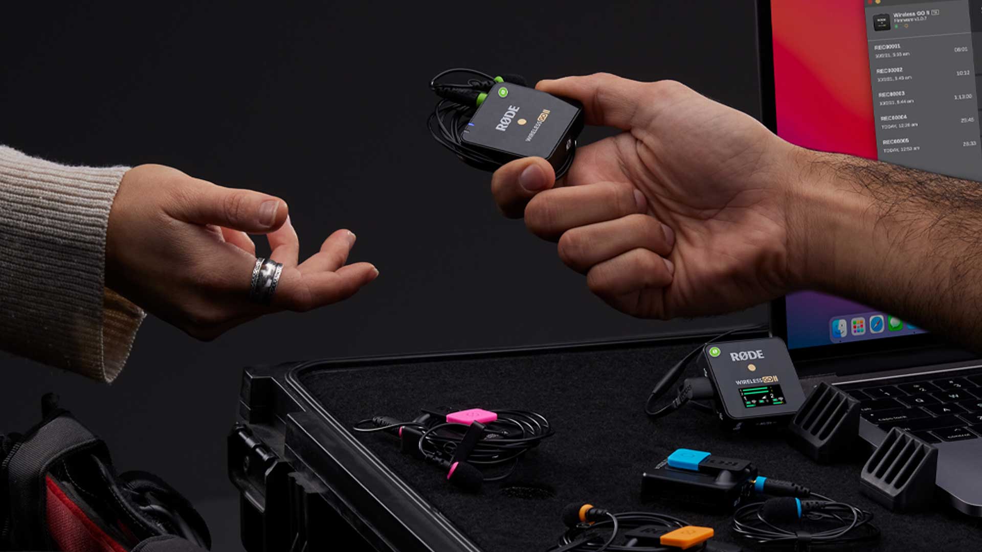 New RØDE Wireless GO II Accessories – FlexClip GO and COLORS 2 | CineD