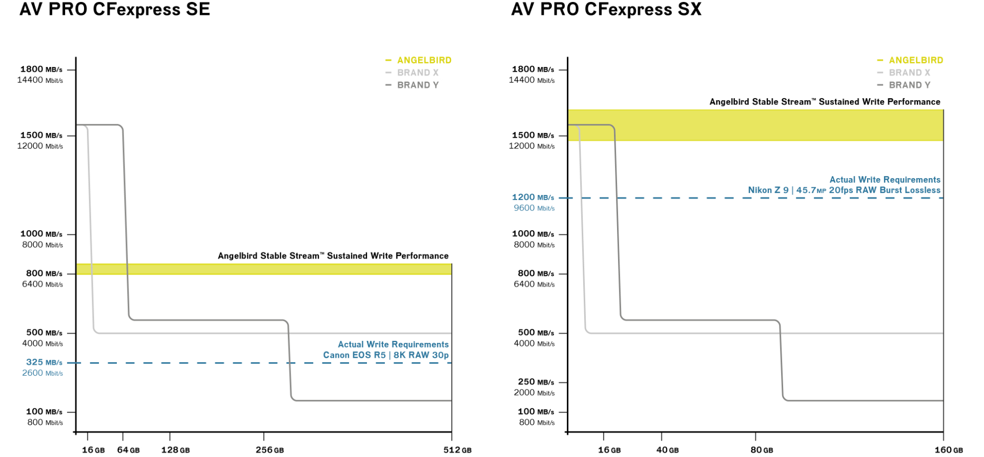 AngelbirdがAV PRO SEとSX CFexpress Type Bカードを発売 | CineD