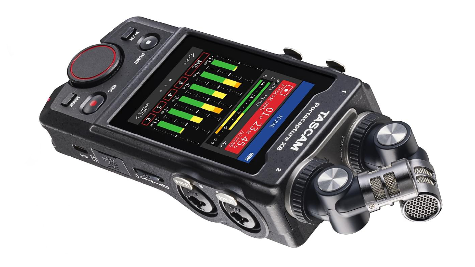 Tascam Portacapture X8 Released – Portable Multichannel Audio Recorder with  32-Bit Float