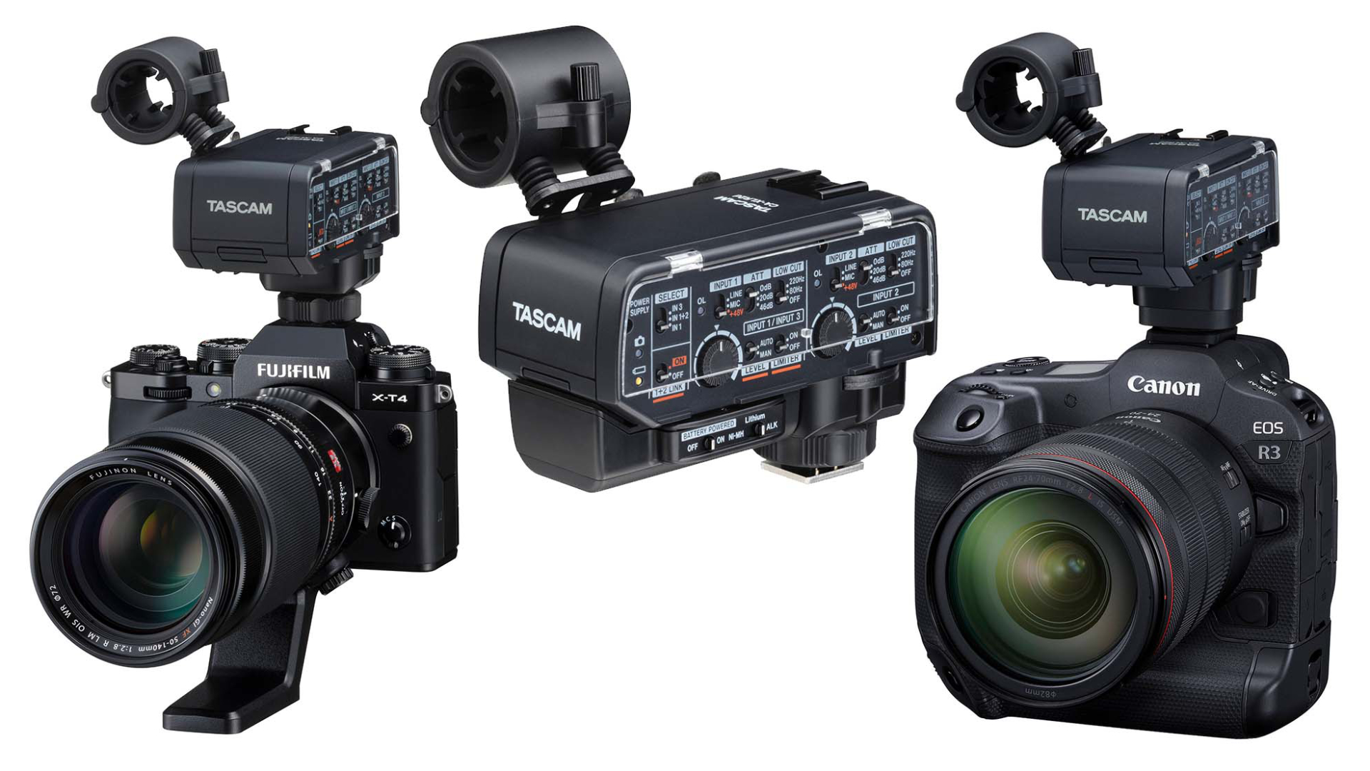 最高の TASCAM(タスカム) キヤノン用 TASCAM(タスカム) ミラーレスカメラ対応XLRマイクアダプター CA-XLR2d-C  CA-XLR2d-C ミラーレスカメラ対応XLRマイクアダプター キヤノン用