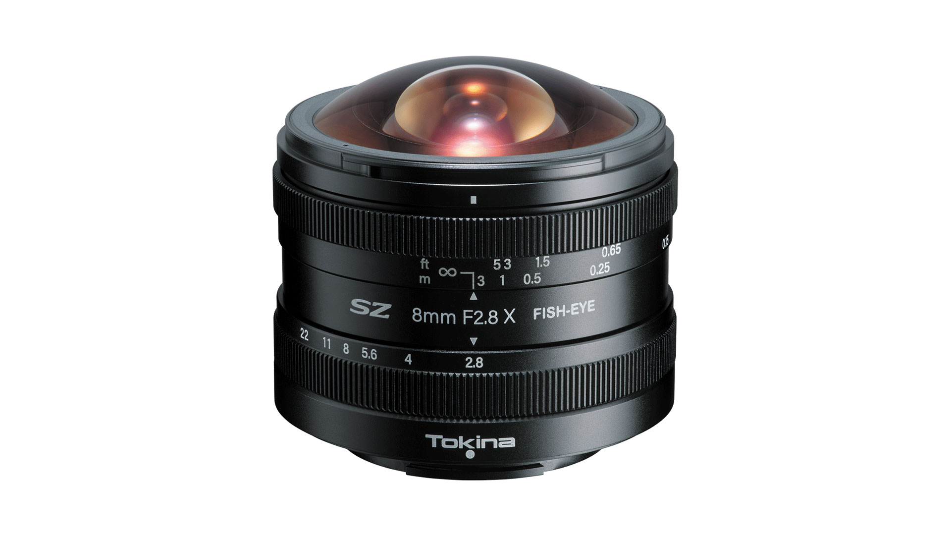 トキナーがAPS-Cカメラ用フィッシュアイレンズ「SZ 8mm F2.8」を発表