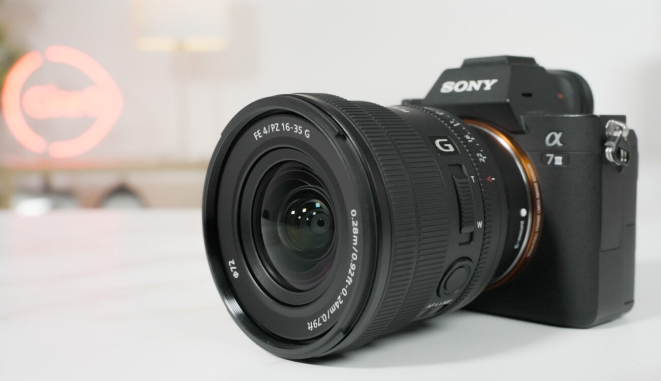 SONY 交換レンズ FE PZ 16-35F4 G（新品）