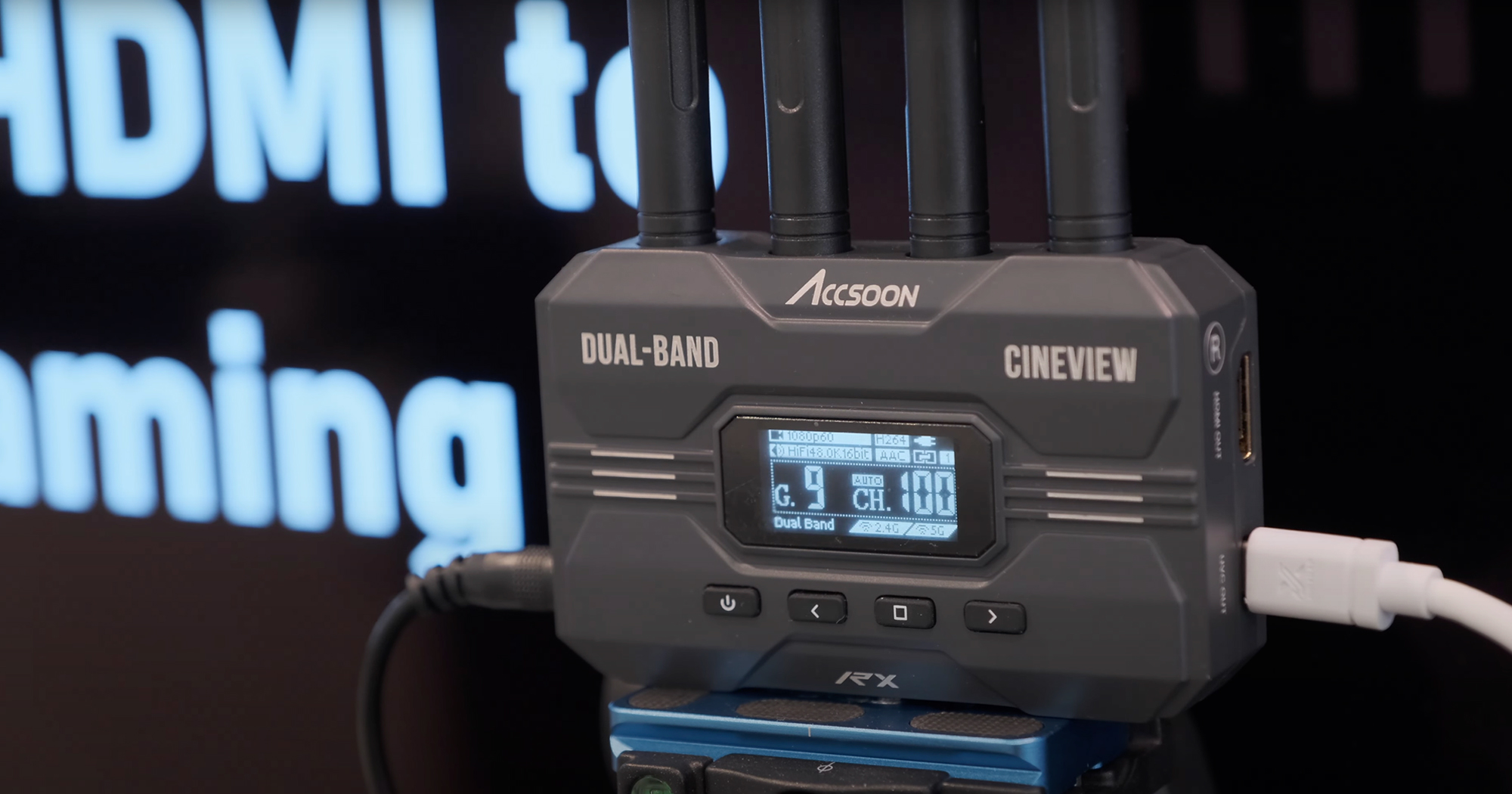 Accsoon CineView HE – Live Streaming and On-set Monitoring