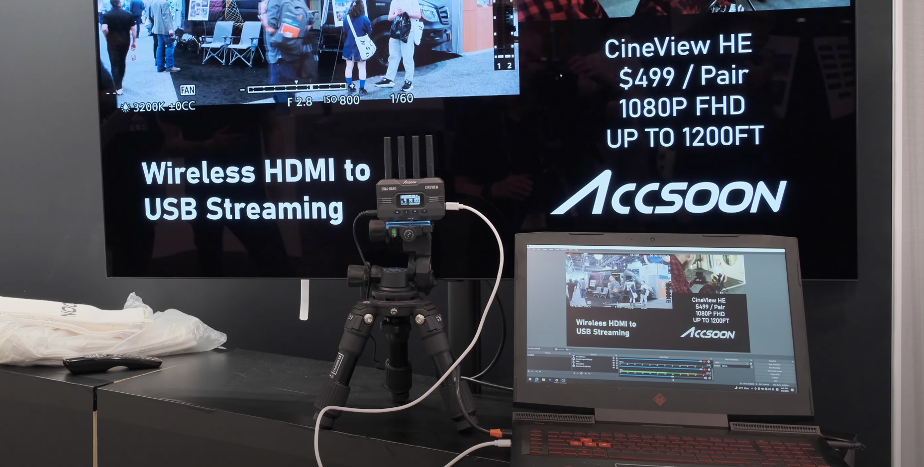 Accsoon CineView HE – Live Streaming and On-set Monitoring