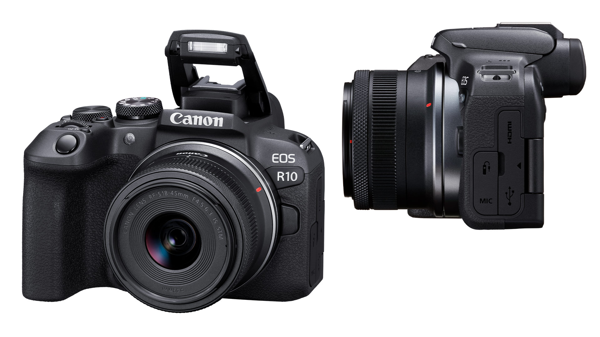 Canon EOS R10 + Objetivo Canon RF-S 18-45mm IS STM / Cámara mirrorless
