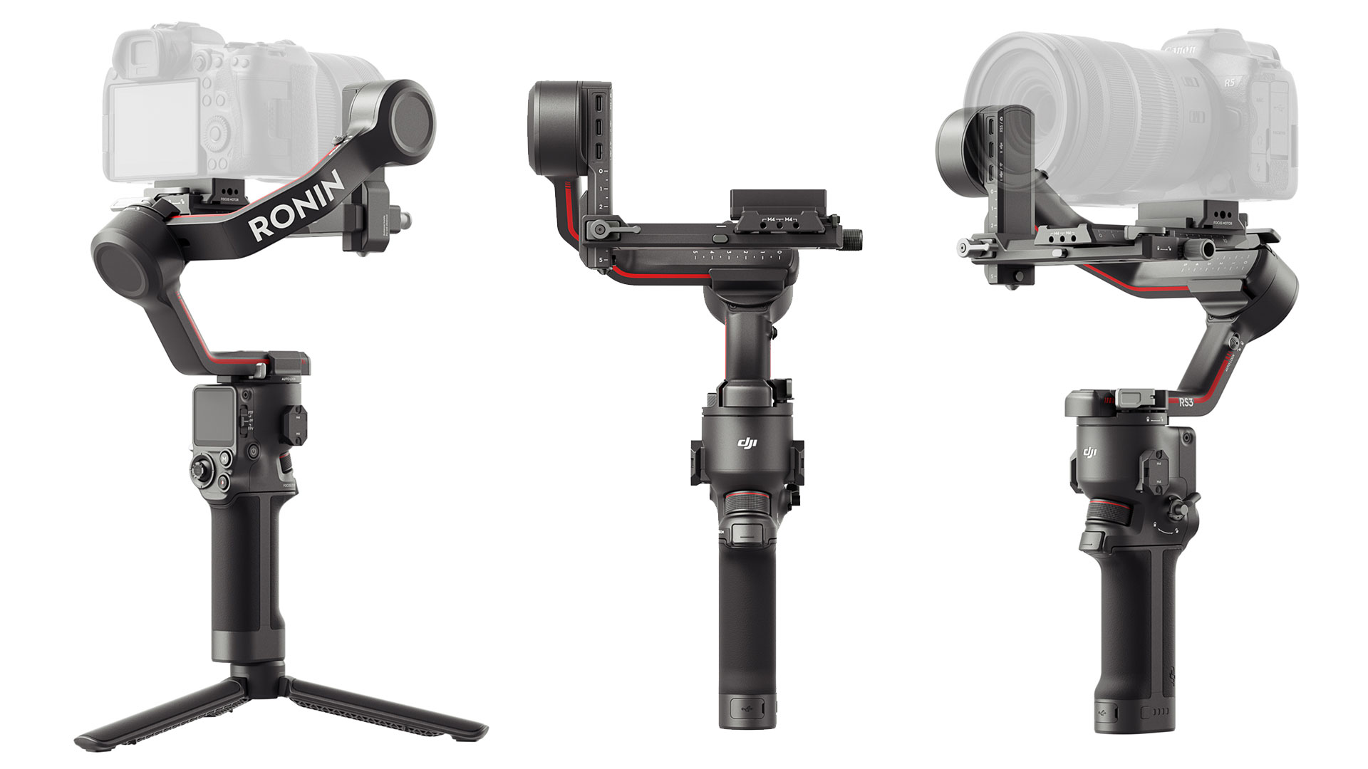 DJI RS3 COMBO & 縦撮り用マウント付き！ 3軸ジンバル - カメラ