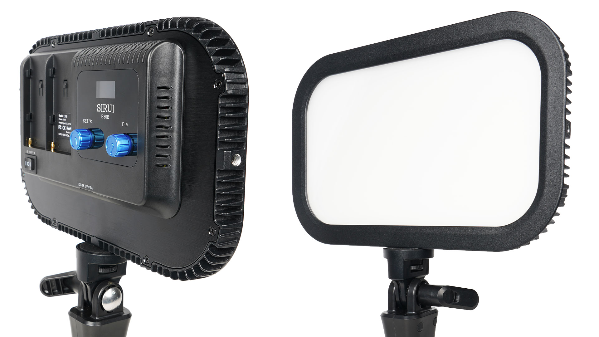 SIRUI C60B and C60 Bowens-Mount Lights and E30B Panel – Now Live