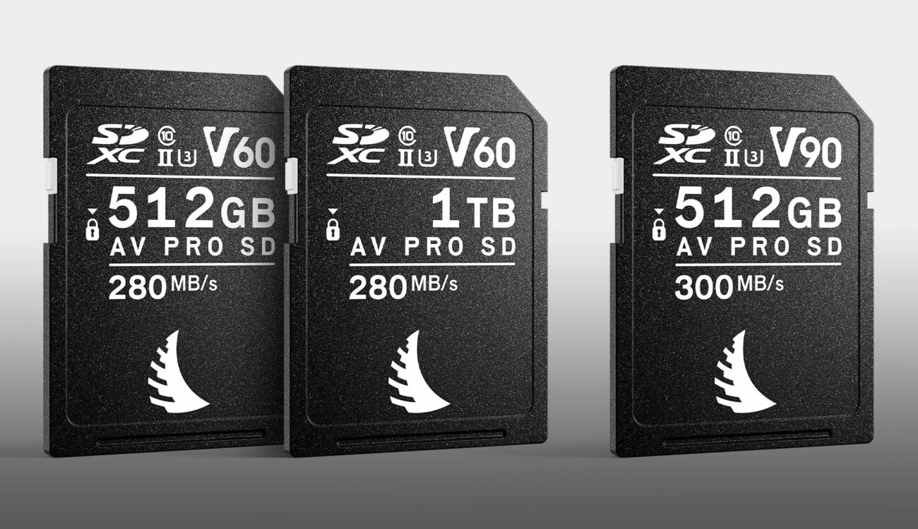 Angelbird AV PRO SD MK2 - UHS-II V90 512GB and V60 1TB and 512GB 