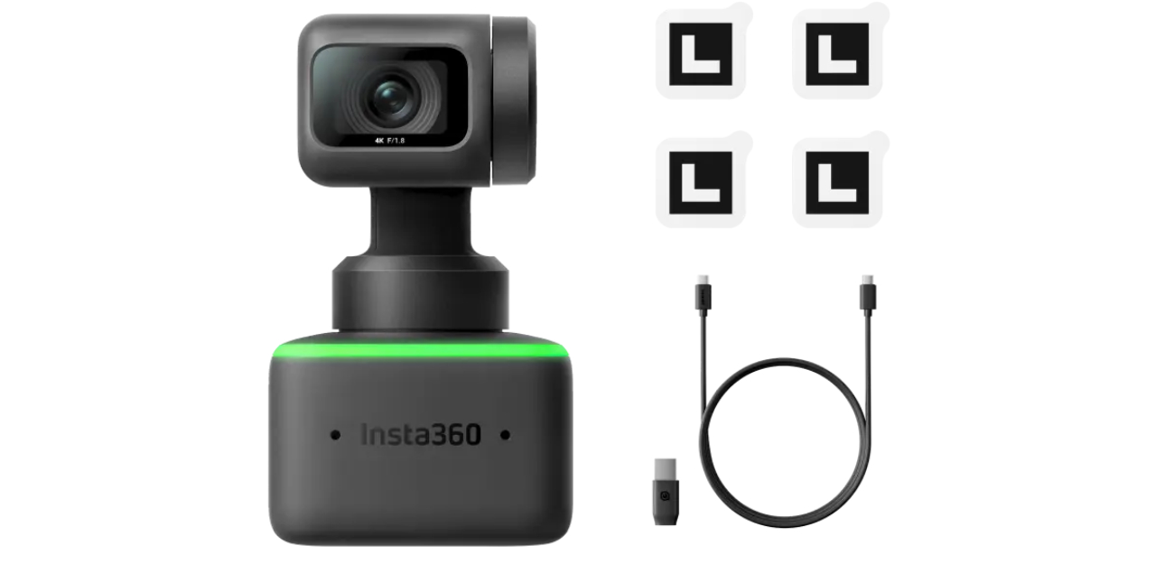 Insta360がLinkを発売 - UHD 4K AI搭載ウェブカメラ | CineD