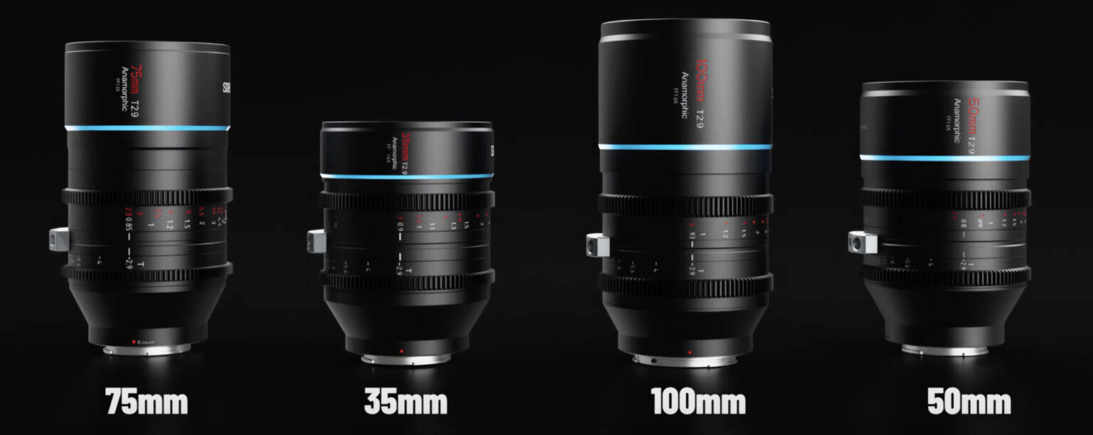 SIRUI 35mm and 100mm T2.9 Announced – 1.6x Full-Frame Anamorphic & 1 ...