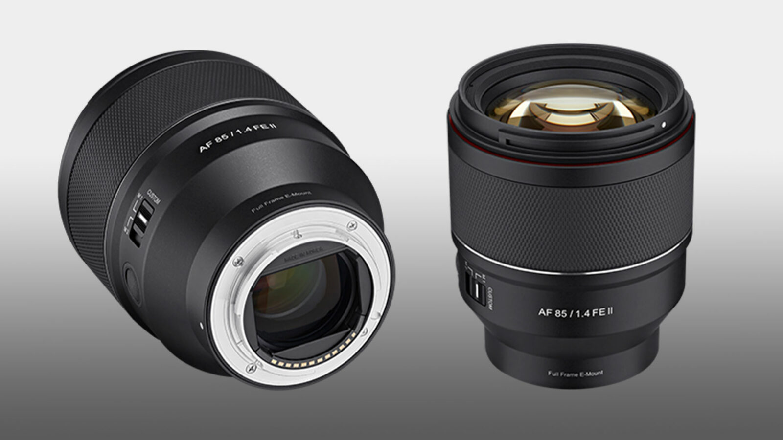 Samyang Af Mm F Fe Ii Lens Announced Upgraded Af Smaller Size