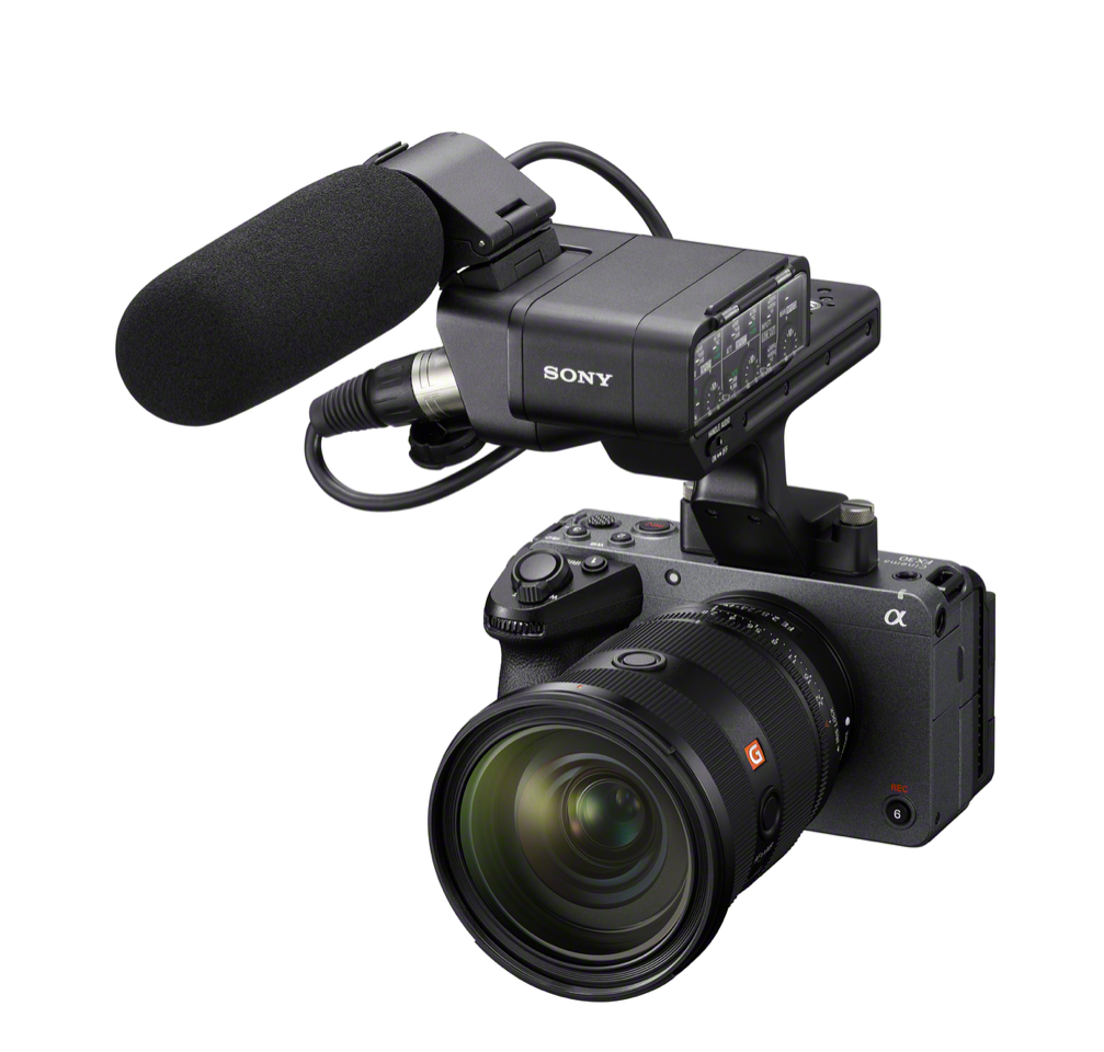 Sony Cinema Line FX30 with XLR Handle, Super 35, 4K 120P, S-Cinetone, Dual Base ISO