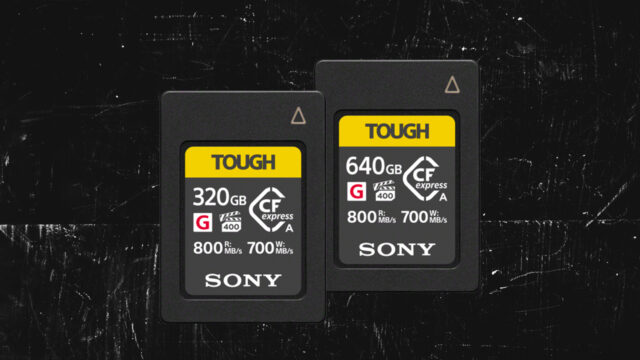 Sony 320GB And 640GB CFexpress Type A TOUGH Cards Introduced | CineD