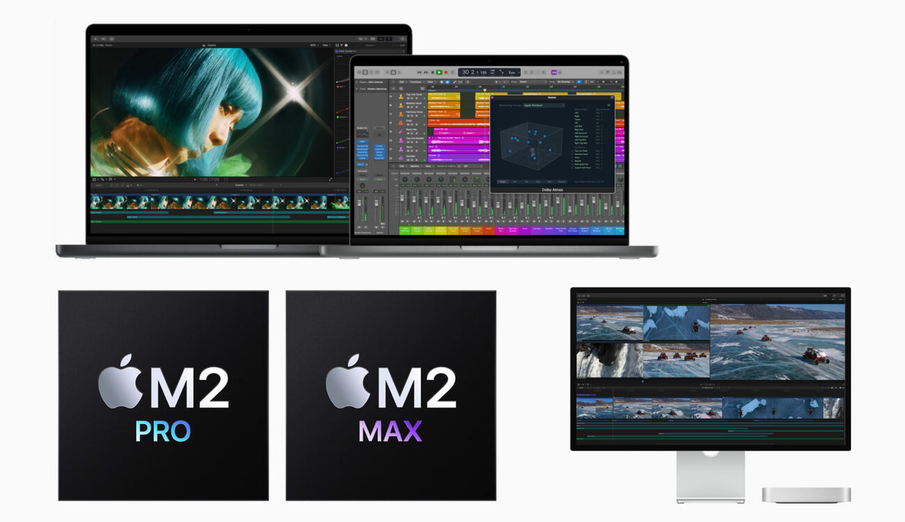Apple MacBook Pro 14" & 16" M2 Pro & M2 Max, Mac Mini M2 & M2 Pro