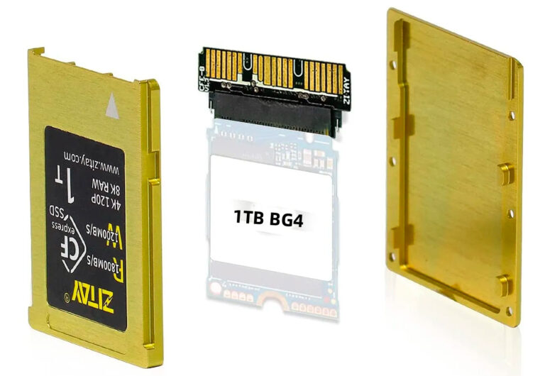 ZITAY CFexpress Type B To SSD Adapter Released | CineD