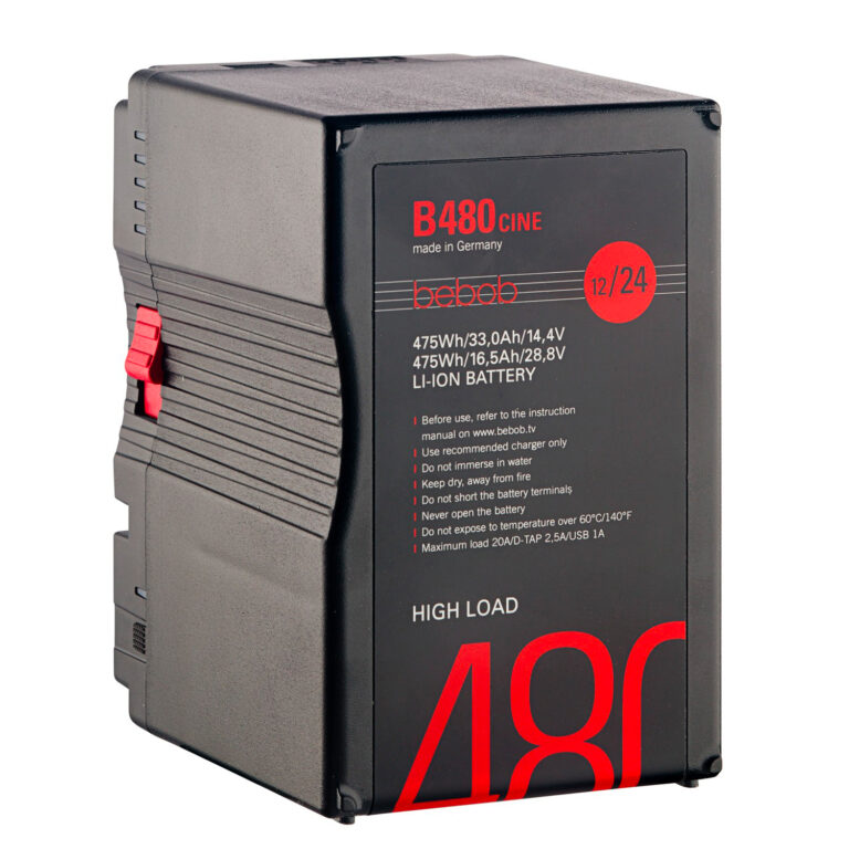 Bebob B480CINE Introduced – 475Wh Dual-Voltage B-Mount Battery | CineD