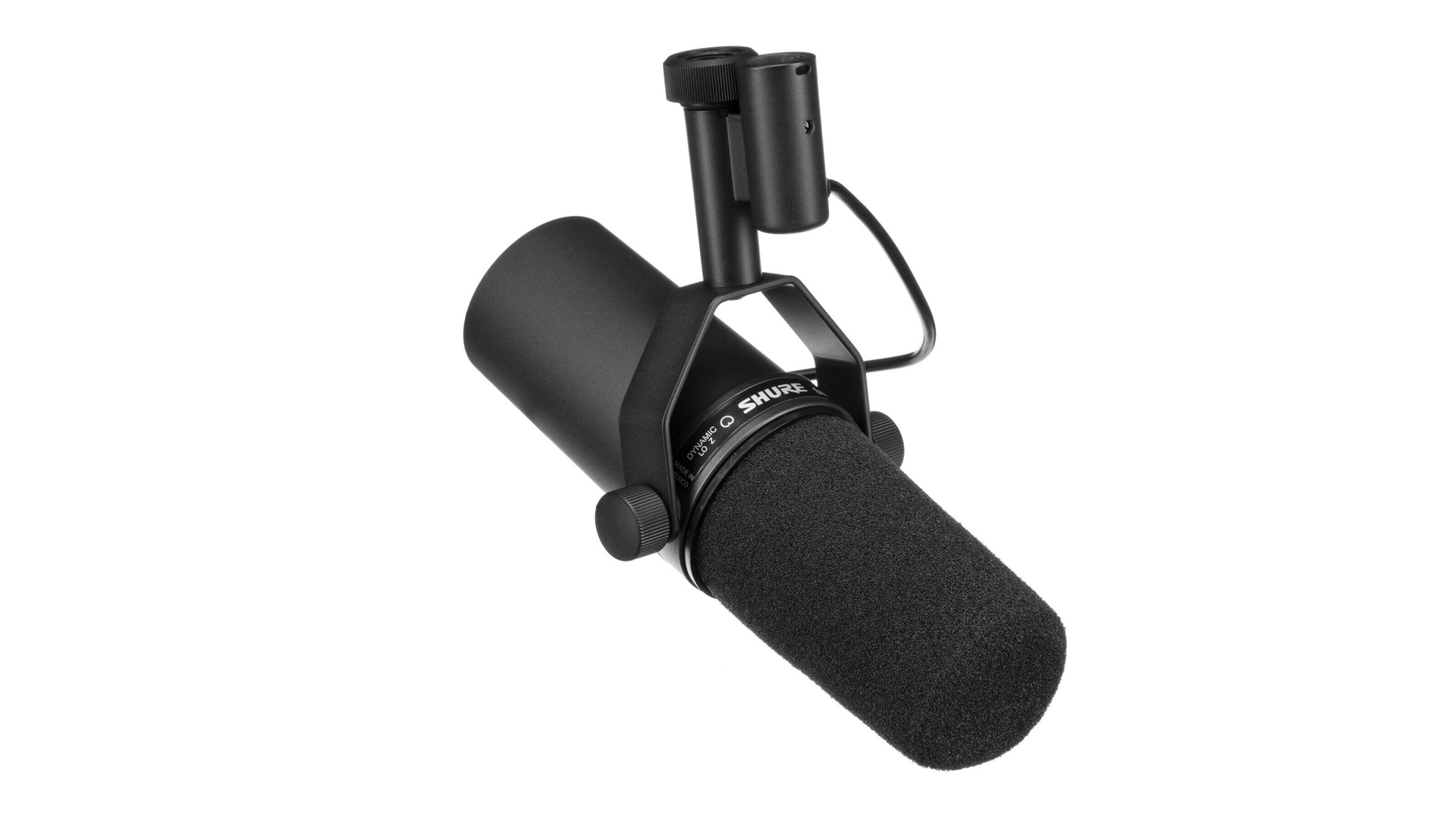 Shure SM7dB microphone launches with built-in preamp