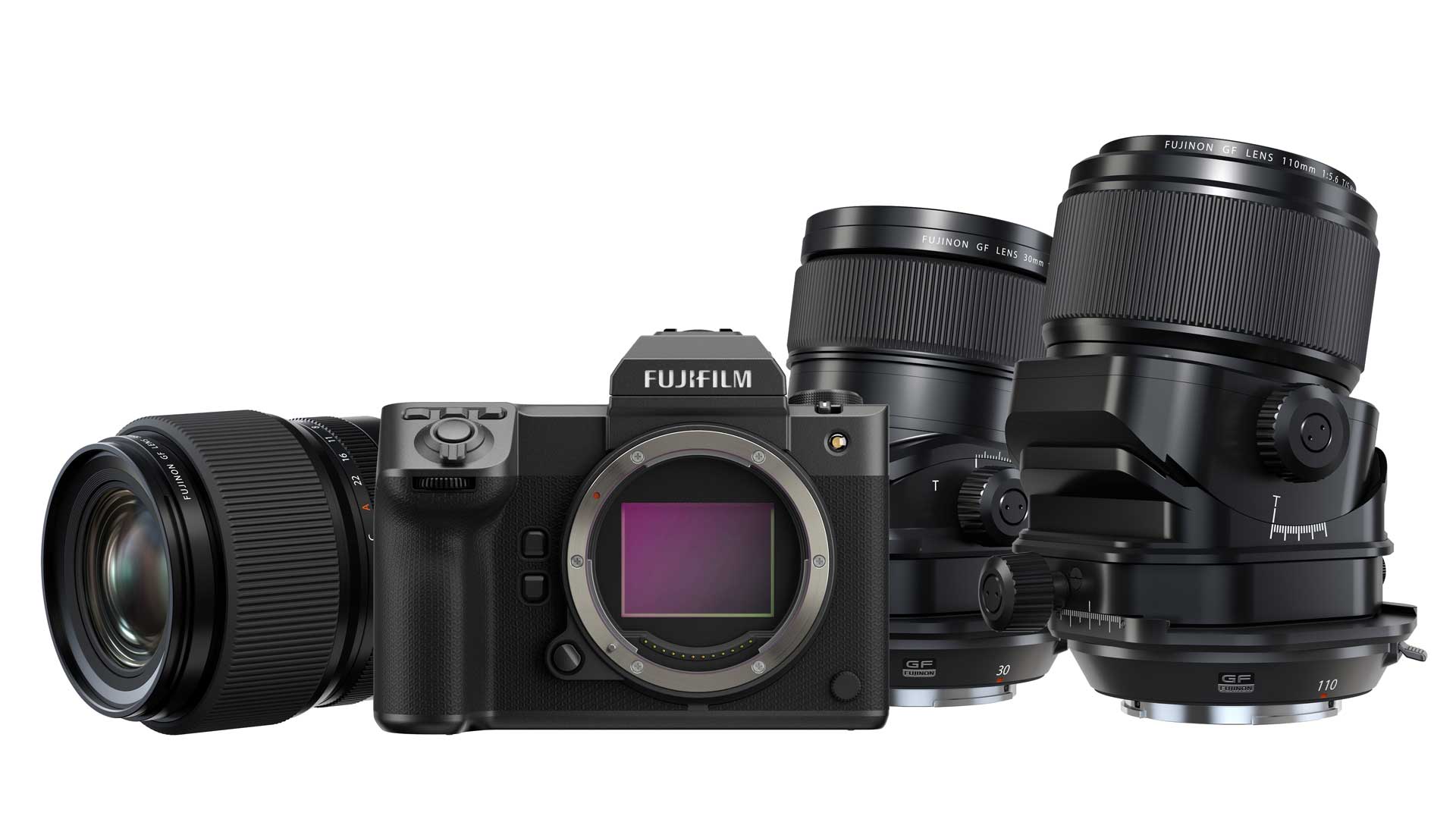 Fujifilm delivers GF 30mm and 110mm F5.6 tilt-shift lenses for medium  format: Digital Photography Review