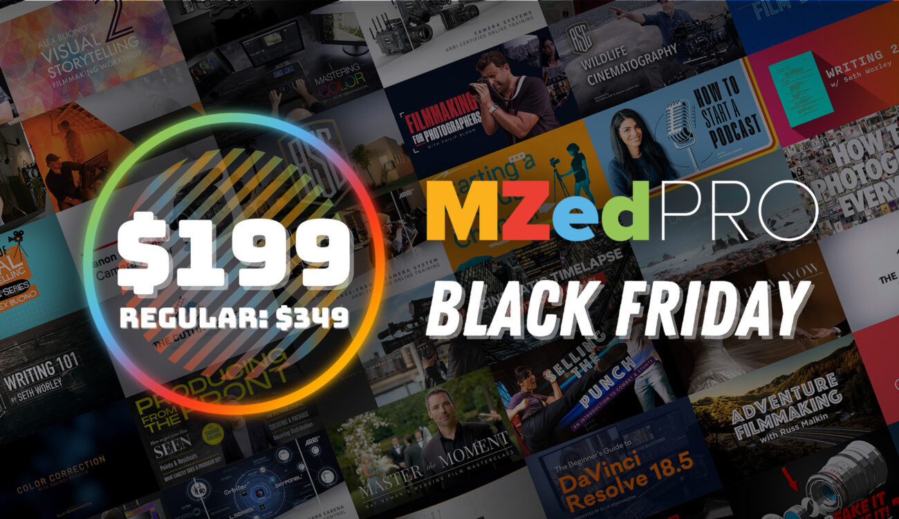How MZed Pro Makes Me a Better Filmmaker – Black Friday Special