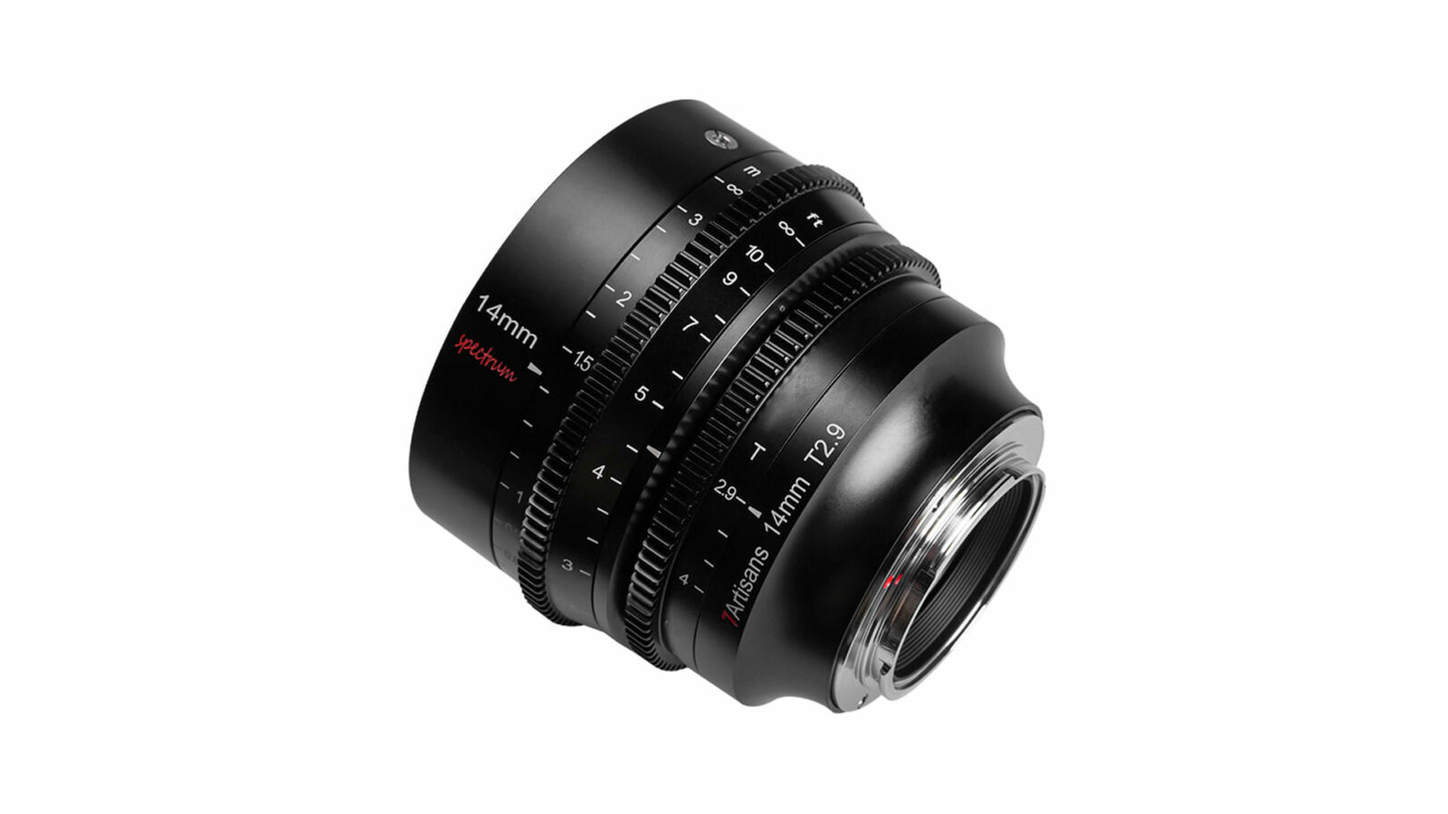 7Artisansが14mm T2.9 Spectrum フルフレームシネマレンズを発表 | CineD