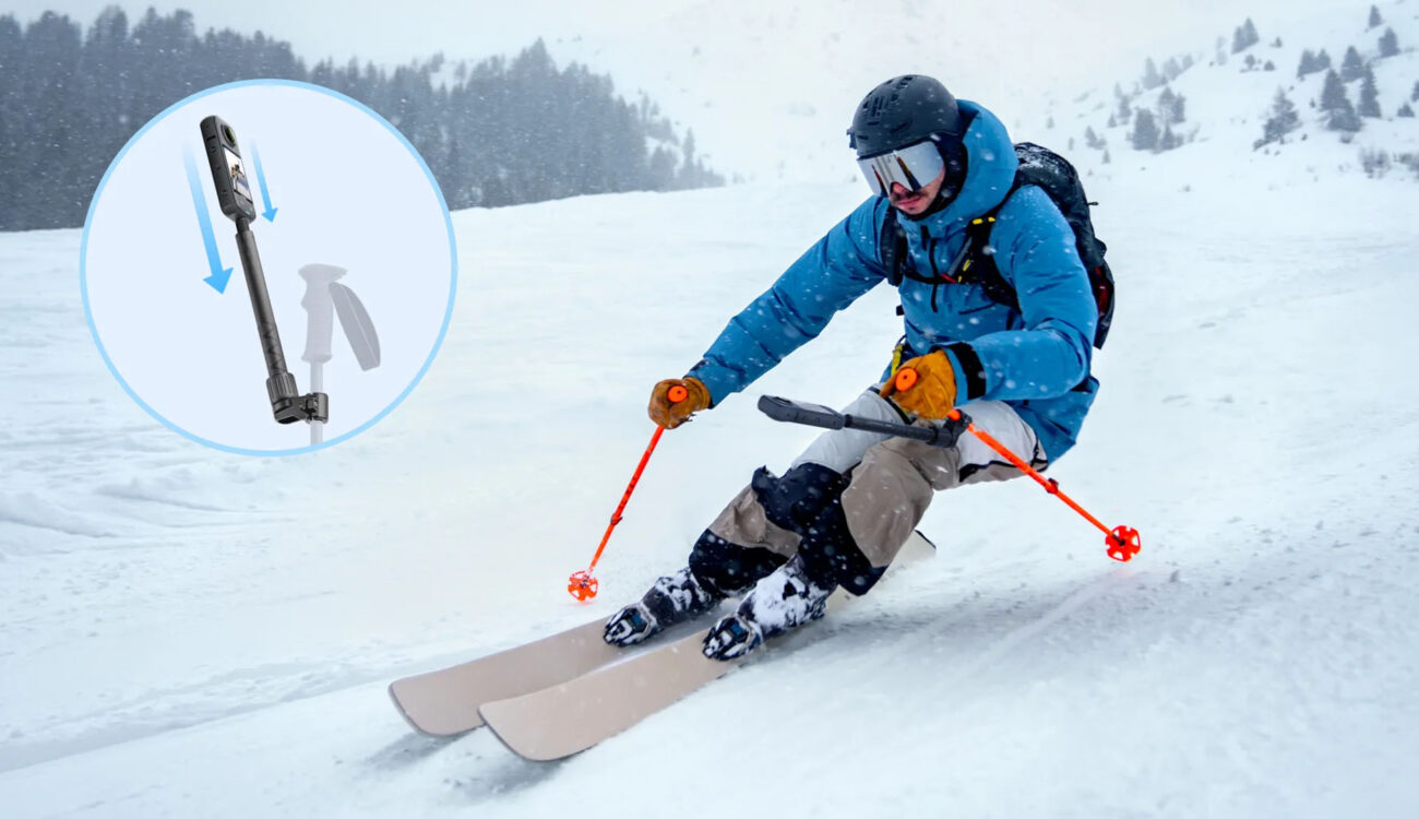 Insta360 Ski Pole Mount Announced - Easily Attaches Onto Your Ski ...