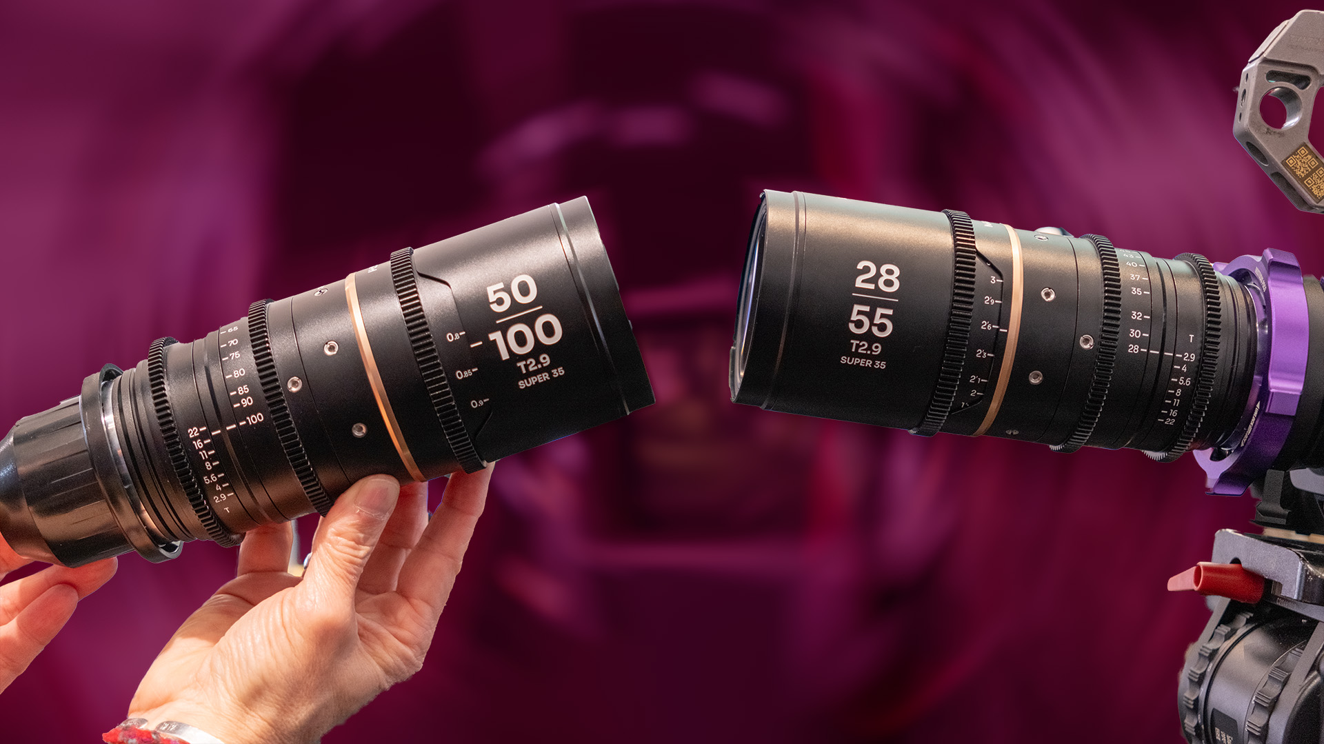 Laowa Nanomorph ZOOMs First Look: 28-55 and 50-100 T2.9 Set