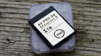 ラストチャンス - CineD スペシャルエディション CFexpress Type B 1TB カード $/€179.99 - 特別価格は間もなく終了