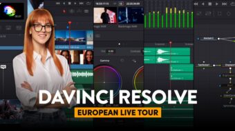 Blackmagic Design DaVinci Resolve European Live Tour in Madrid, Amsterdam and Berlin – Get 50% Off Tickets!