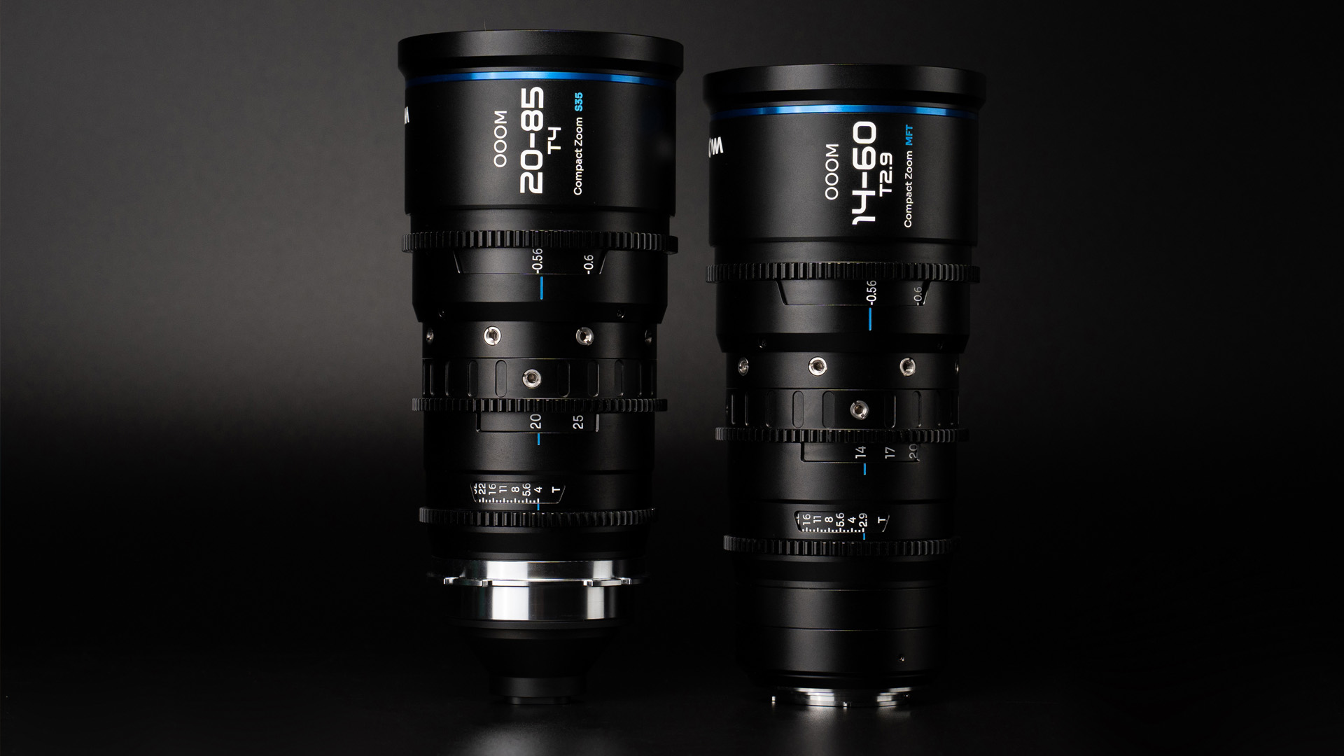 LaowaがOOOM Cine Zoom 14-60mm T2.9 MFTと20-85mm T4 S35レンズを発表 