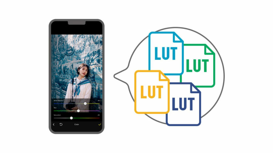 The Panasonic LUMIX Lab app allows you to edit and create LUTs