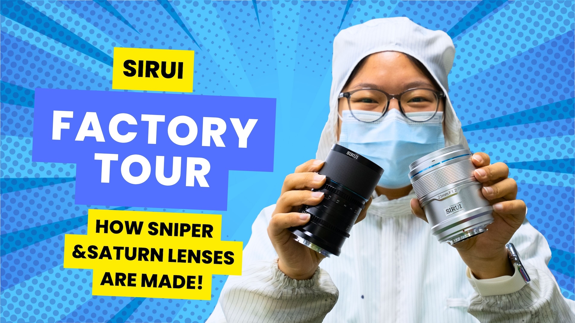 SIRUI Factory Tour – See How Your Sniper and Saturn Lenses Are Being Made